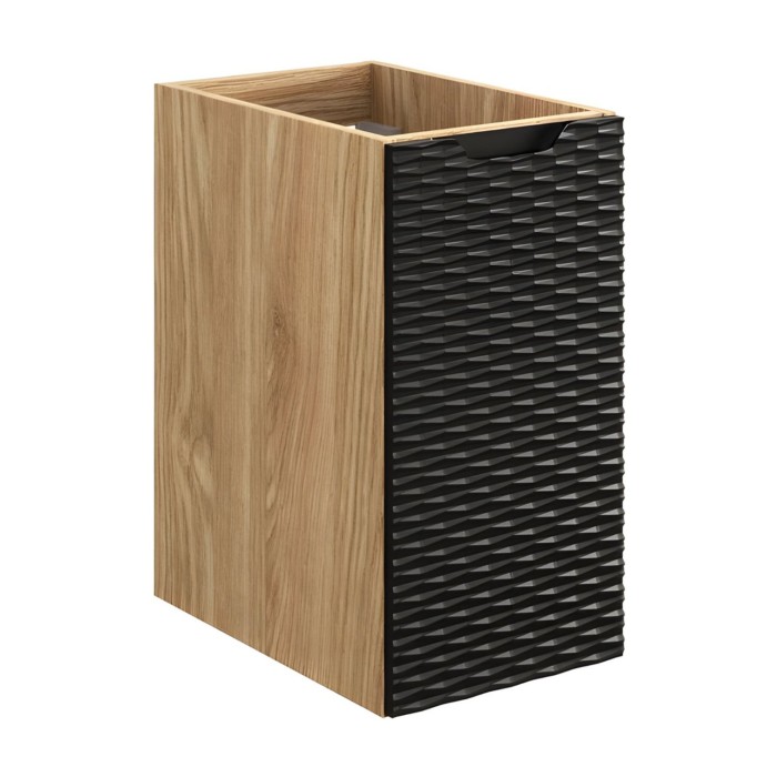 Meuble de rangement noir YOKA