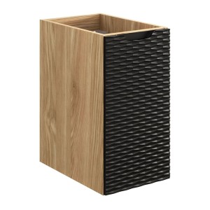 Meuble de rangement noir YOKA