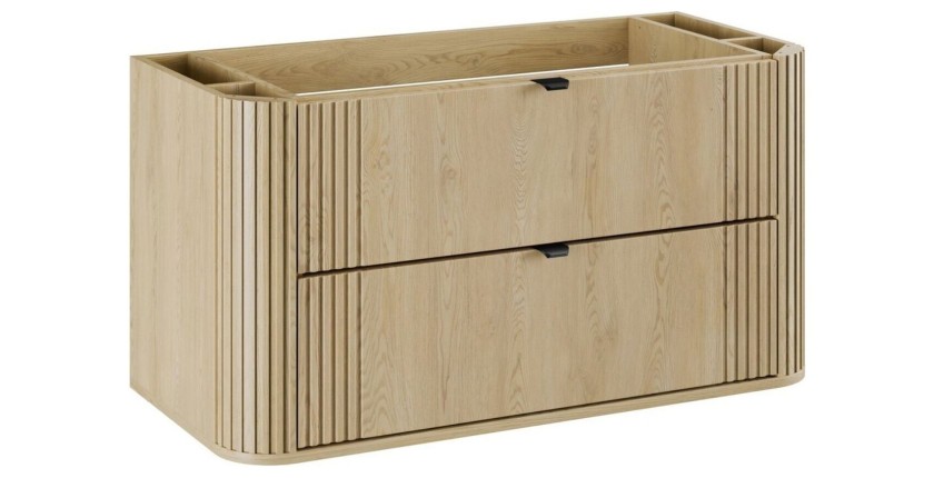 Meuble sous vasque 100cm KORI vu sous un autre angle