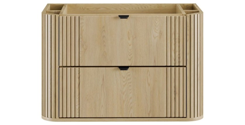 Meuble sous vasque 80cm KORI vu de face