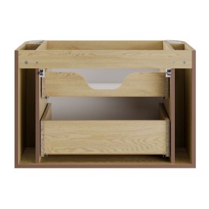 Zoom sur la structure du meuble sous vasque 80cm KORI