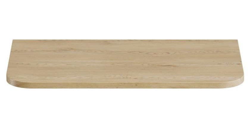 Plan vasque 80cm KORI vu de face