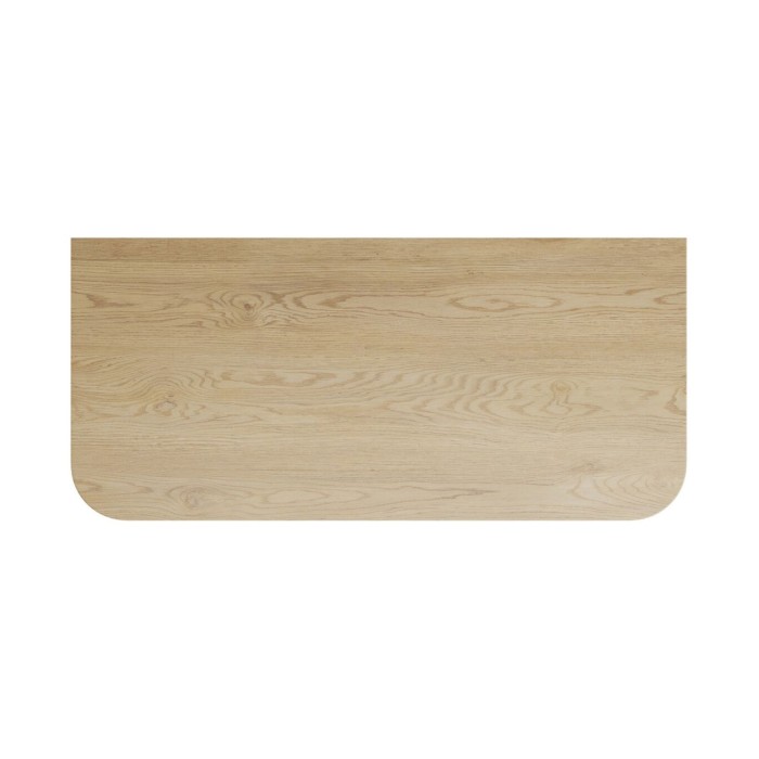 Piano lavabo KORI 100 cm in rovere chiaro – Accessorio per mobile sotto lavabo