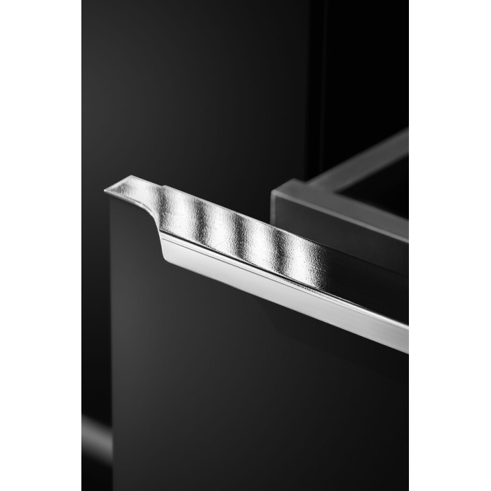 Mobile sottolavabo VANTA 60 cm nero – Modulo sospeso con 2 cassetti