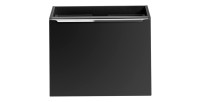 Meuble sous vasque noire 60cm VANTA