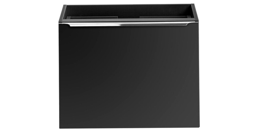 Meuble sous vasque noire 60cm VANTA