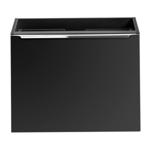 Meuble sous vasque noire 60cm VANTA