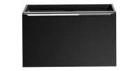 Meuble sous vasque 80cm noir VANTA