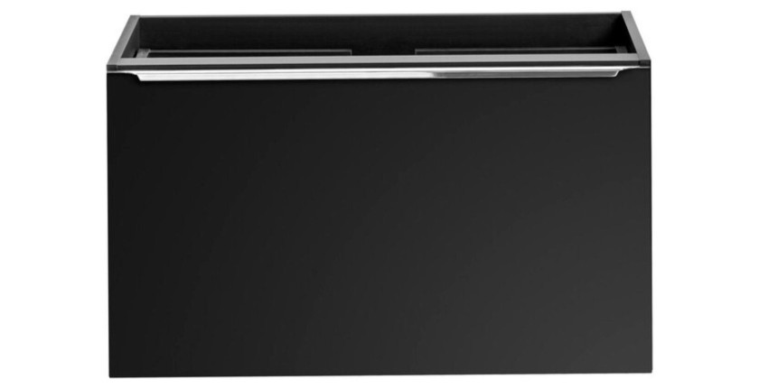 Meuble sous vasque 80cm noir VANTA