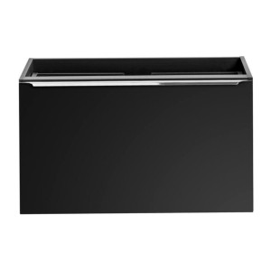 Meuble sous vasque 80cm noir VANTA