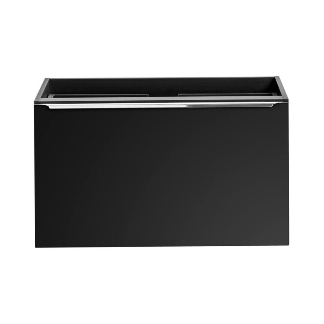 Meuble sous vasque 80cm noir VANTA