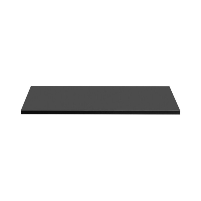 Waschtischplatte VANTA 80 cm schwarz – Platte für Unterschrank