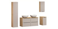Ensemble de meubles de salle de bain YOKA beige