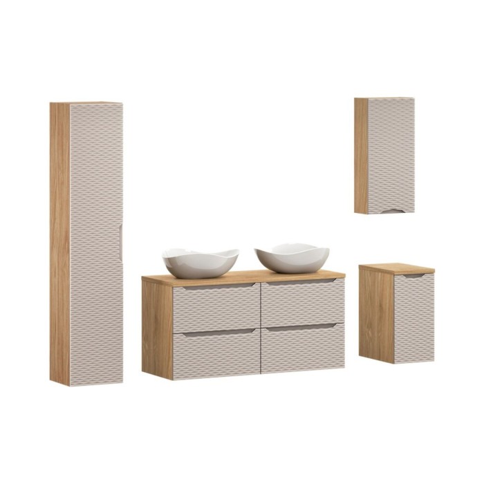 Ensemble de meubles de salle de bain YOKA beige
