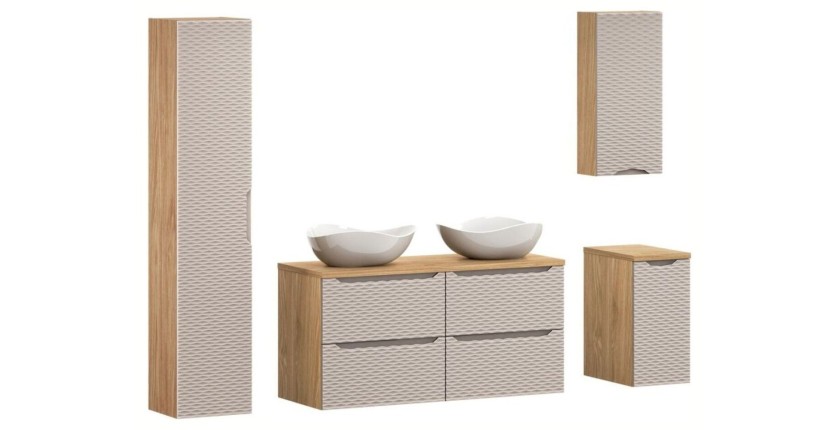 Ensemble de meubles de salle de bain YOKA beige