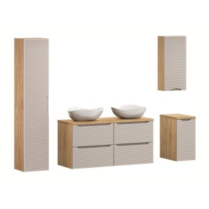 Ensemble de meubles de salle de bain YOKA beige