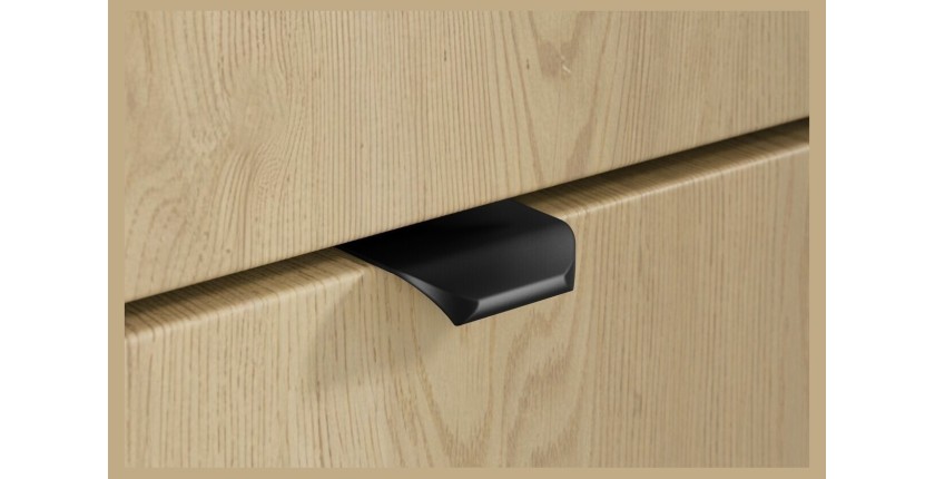 Zoom sur la poignée du meuble sous vasque KORI 120cm