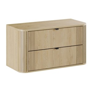 Ensemble meuble sous vasque et plan vasque KORI 100cm