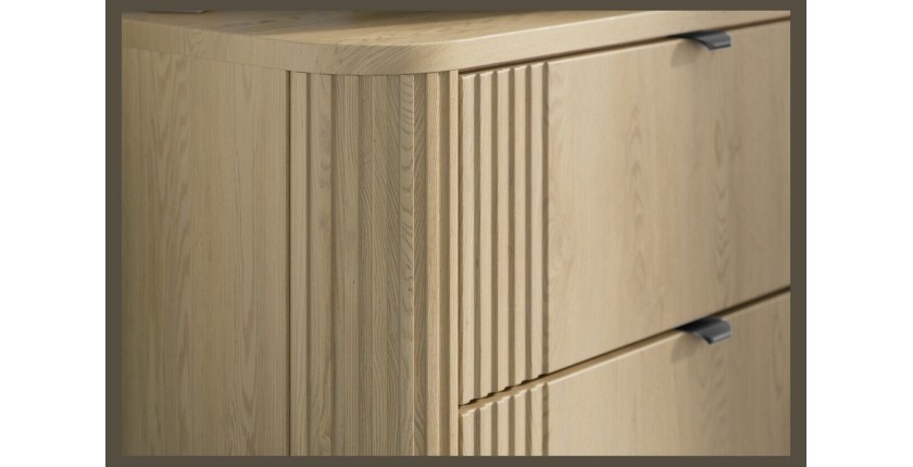 Zoom sur les détails du meuble sous vasque KORI 100cm