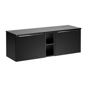 Ensemble meubles sous vasque et plan vasque 140cm collection VANTA