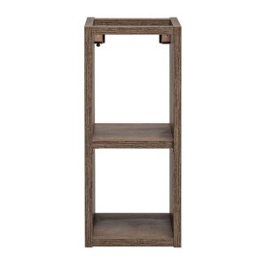 Meuble de rangement VANTA chêne 20cm vu de face