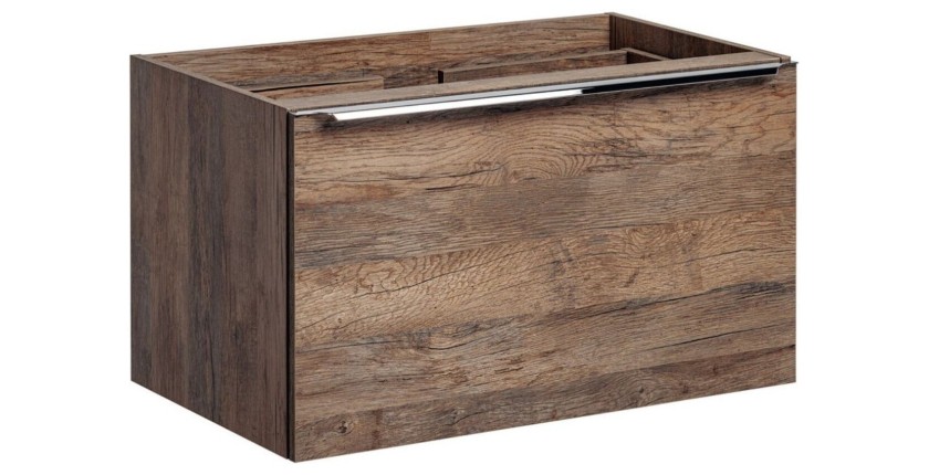 Meuble sous vasque VANTA chêne 80cm