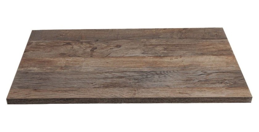 Plan vasque VANTA chêne foncé 60 cm – Tablette de salle de bain