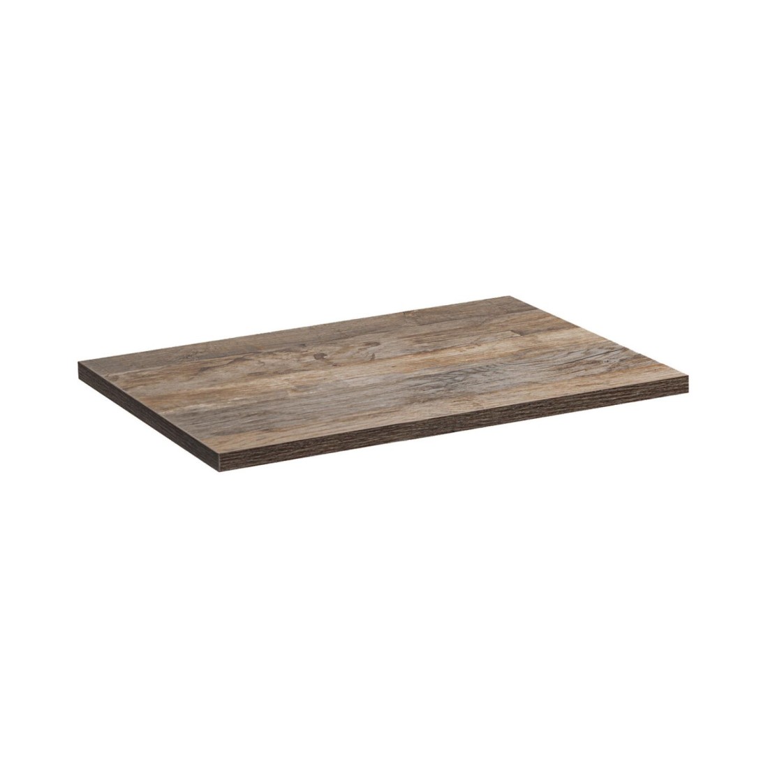 Plan vasque VANTA chêne foncé 60 cm – Tablette de salle de bain