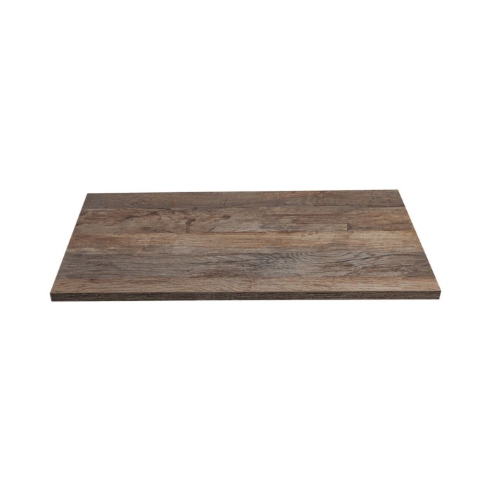 Piano lavabo VANTA quercia scura 80 cm – Mensola da bagno