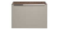 Meuble sous vasque VANTA taupe 60cm vu de face