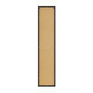 Colonne salle de bain SAVIA 140 cm marron et noir – 1 porte et rangements