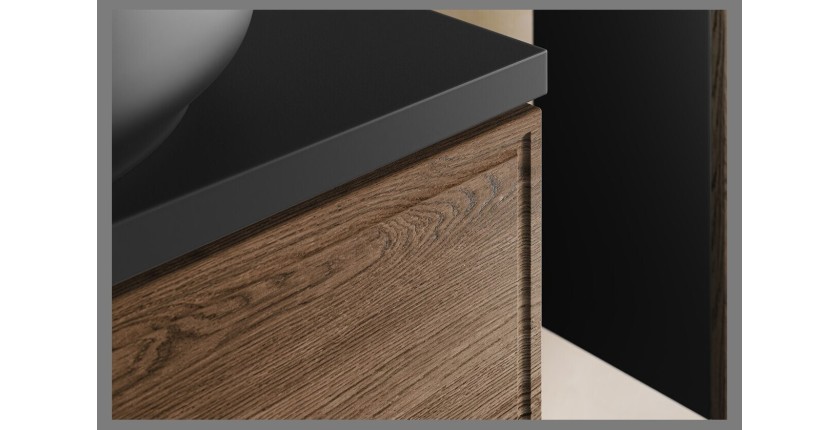 Zoom sur le plateau du meuble sous vasque SAVIA 60cm