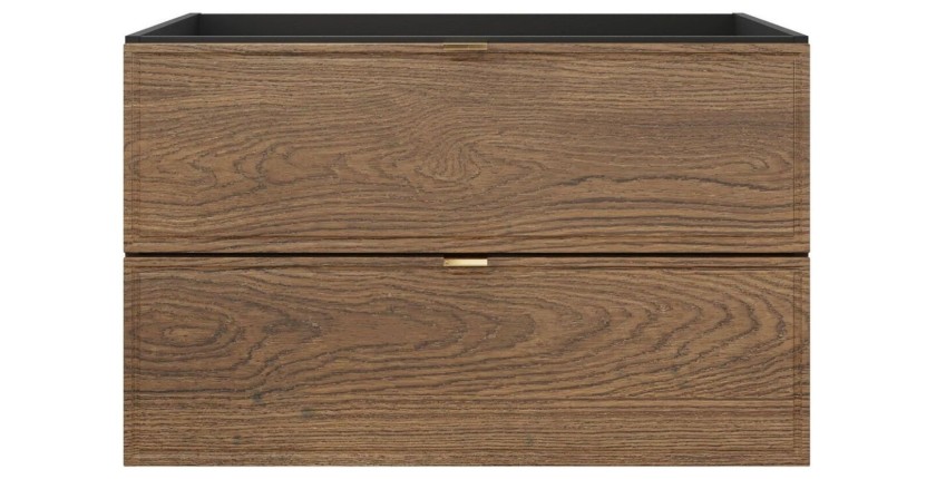 Meuble sous vasque SAVIA 80cm vu de face