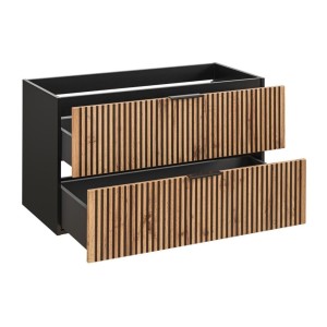 Meuble sous vasque KINOKO 100cm ouvert