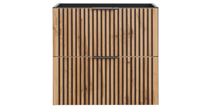 Meuble sous vasque KINOKO 60cm vu de face