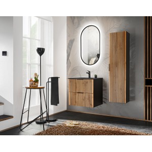 Meuble sous vasque KINOKO 60cm mis en situation