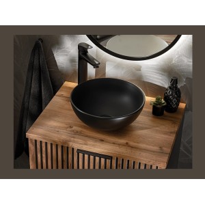 Zoom sur le haut du meuble sous vasque KINOKO 60cm