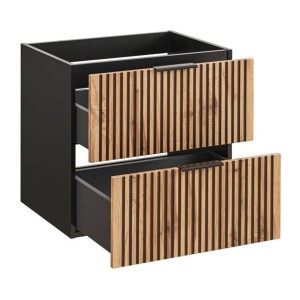 Meuble sous vasque KINOKO 80cm ouvert