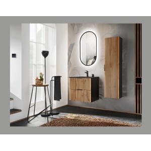 Meuble sous vasque KINOKO 80cm mis en situation