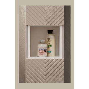 Zoom sur la niche vue de face de la colonne AOKI