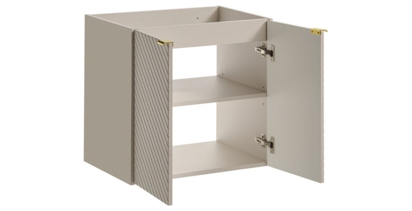 Meuble sous vasque AOKI 60cm ouvert