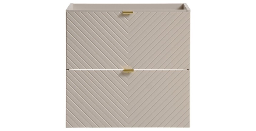 Meuble sous vasque AOKI 60cm vu de face