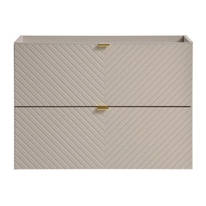 Meuble sous vasque AOKI 80cm vu de face