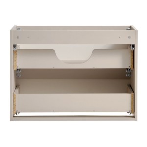 Zoom sur la structure du meuble sous vasque AOKI 80cm