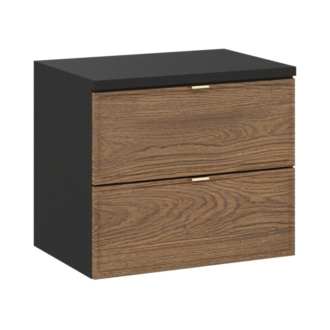 Ensemble de salle de bain SAVIA : meuble sous vasque 60cm + plan vasque