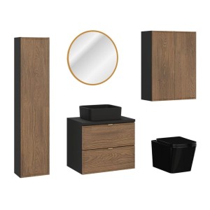 Ensemble de meubles de salle de bain SAVIA avec toilette
