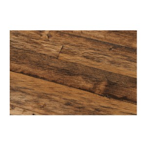 Table de salle à manger DIVANI – Bois massif et métal – 210 cm – Style rustique