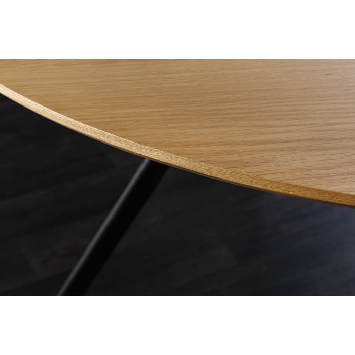 Zoom sur le plateau de la table SOREN ronde 120cm