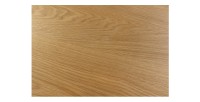 Zoom sur la texture du plateau SOREN ronde 120cm
