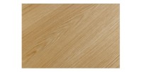 Zoom sur la texture du plateau de la table AZMA 200cm